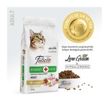 Felicia Hypoallergenic Digest Care Tavuklu Yetişkin Kedi Maması 12 Kg