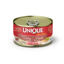 Unique Gold Series Hindili Konserve Yaş Kedi Maması 85 Gr x12 Adet