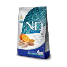 N&D Ocean Morina Balıklı Küçük Irk Yetişkin Köpek Maması 2,5 Kg | Cod, Spelt, Oats & Orange Adult Mini