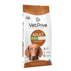 Vet Prive Orta ve İri Irk Yetişkin Köpek Maması Somonlu 14 kg