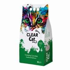 Clear Cat Blanco Aloe Vera Kokulu Topaklanan Bentonit Kedi Kumu 10 Litre