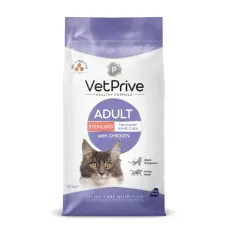 Vet Prive Kısırlaştırılmış Kedi Maması Tavuklu 10 kg