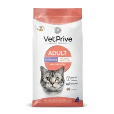 Vet Prive Kısırlaştırılmış Kedi Maması Somonlu 1,5 kg