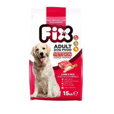Fix Kuzu Etli ve Pirinçli Köpek Maması 15 Kg
