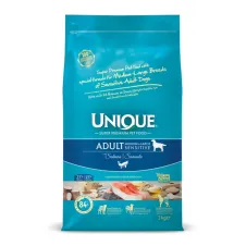 Unique Sensitive Orta ve İri Irk Yetişkin Köpek Maması Somonlu 3 kg