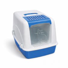 Kapalı Kedi Tuvaleti Önden Elekli Orta Boy