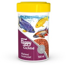 Floppy Cichlid Malawi Granulat Akvaryum Balık Yemi 100 ml