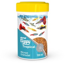 Floppy Tropical Micron Granulat Yavru Balık Yemi 100 ml