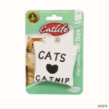 Catlife Kediler İçin Catnip Yastık Oyuncak Zilli